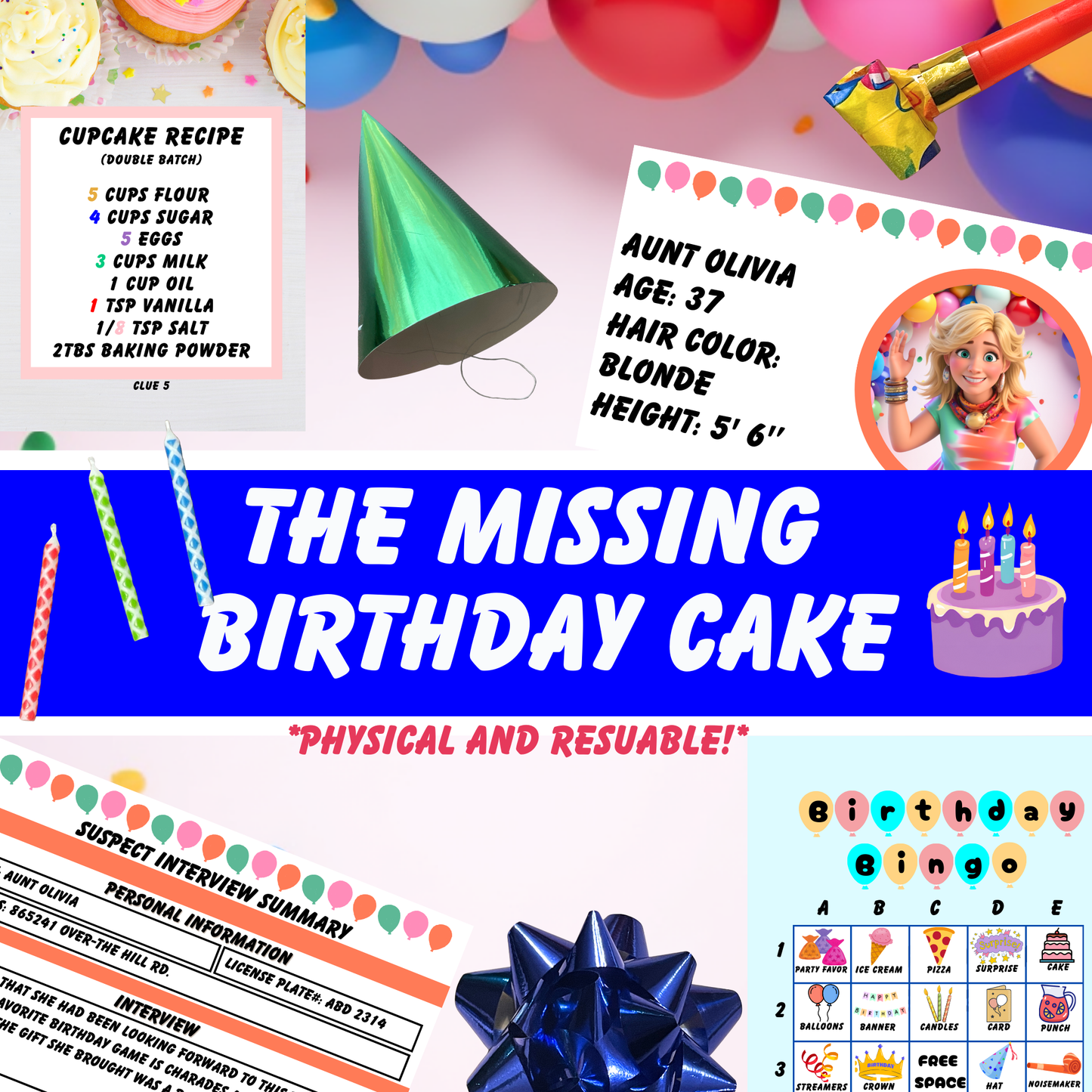 Escape Room Birthday Escape Room Game Puzzle Lover Gift Escape Room Box Party Game Escape Room Portable Escape Room Game Night Family