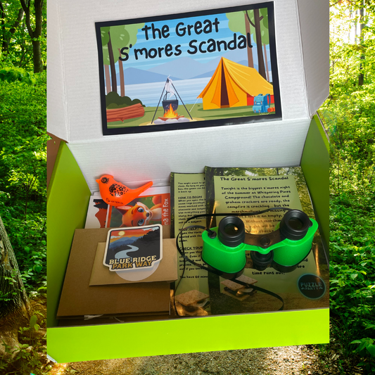 Camping Escape Room Escape Room Box Escape Room Game Escape Room Gift Family Game Night Party Game Portable Escape Room Escape Room Kit